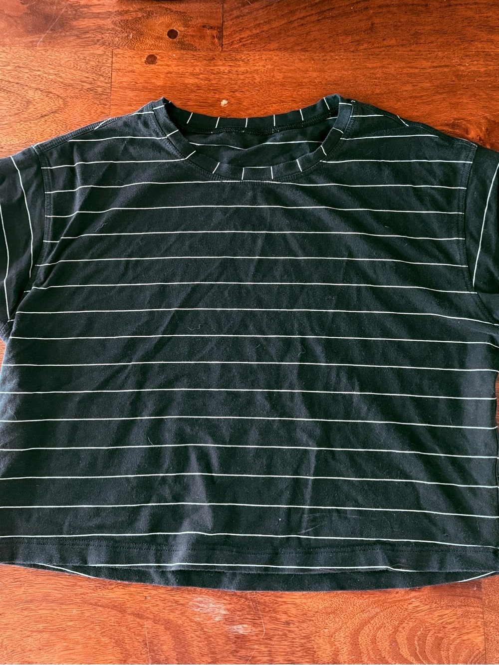 Lululemon striped cates tee size 0